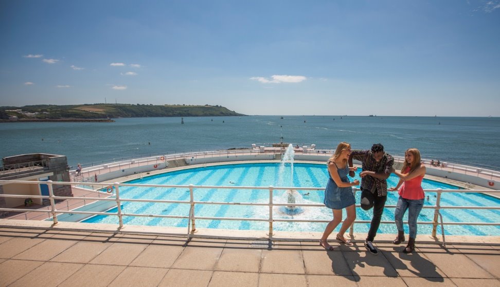 Tinside Lido at Plymouth Hoe