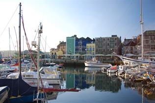 Plymouths historic Barbican
