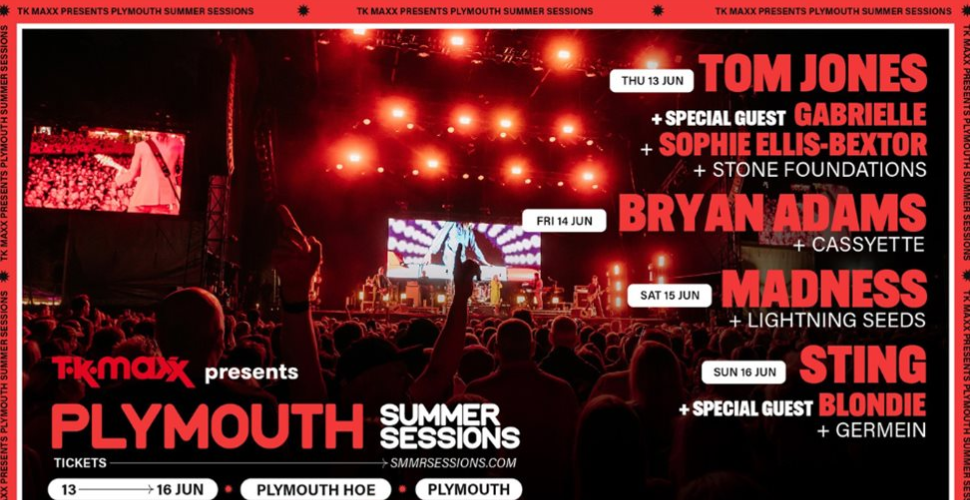 Plymouth Summer Sessions banner 