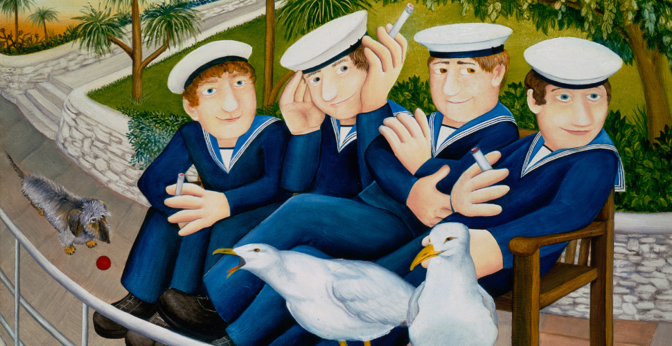 Beryl Cook's characters come to life across Plymouth - Visit Plymouth