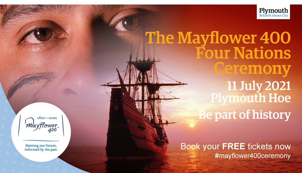 Mayflower 400 Four Nations Ceremony graphic