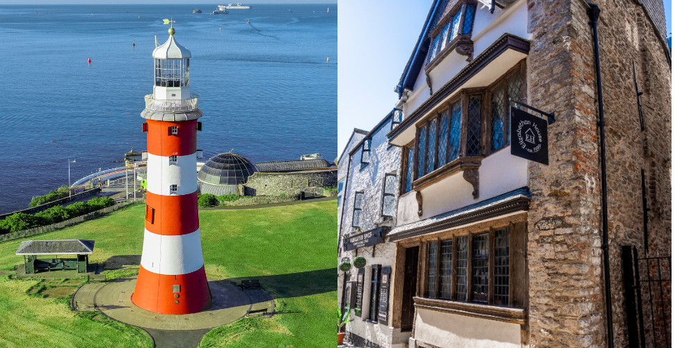 Smeaton's Tower and the Elizabethan House 