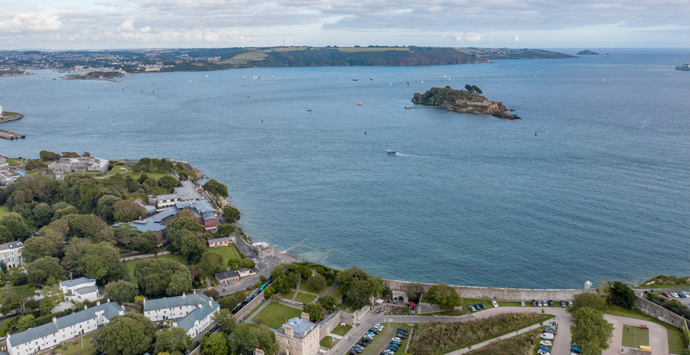 Overlooking Plymouth Sound