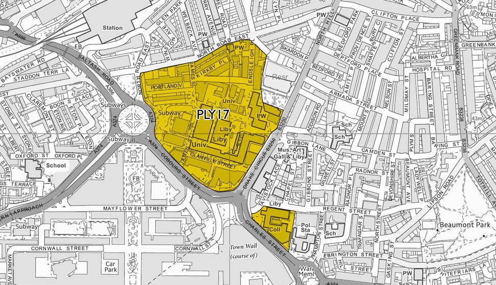University Of Plymouth Map Ply17 University Of Plymouth - Development Stage 5 – Under Construction In  Plymouth, Plymouth - Invest Plymouth