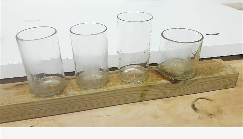 Make Your Own Set of Recycled Drinking Glasses Visit Plymouth