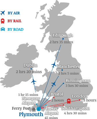 Map of Plymouth Conference